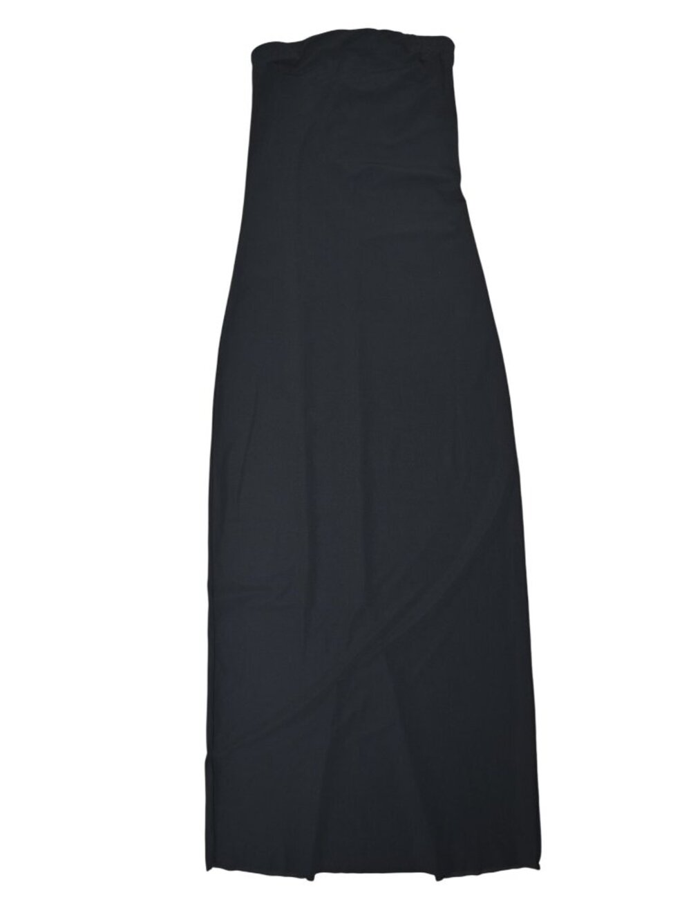 Commando Classic Strapless Maxi Slip Dress in Black